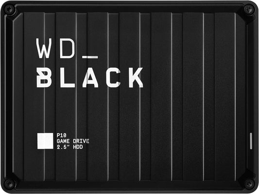 WD_Black 4TB P10 Game Drive, Portable External Hard Drive