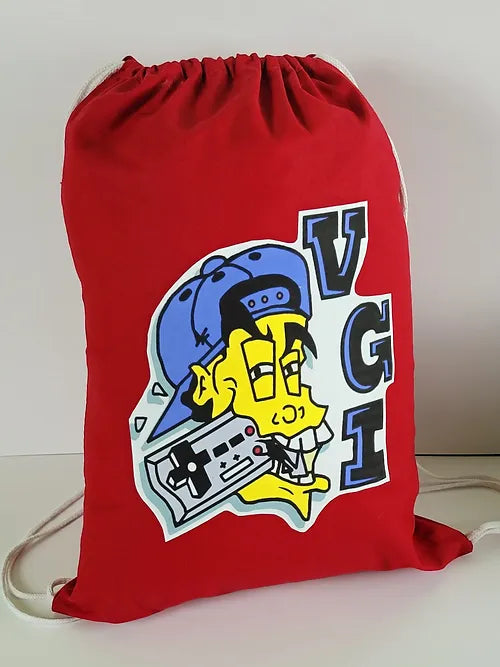 Video Game Intertainment String Backpack