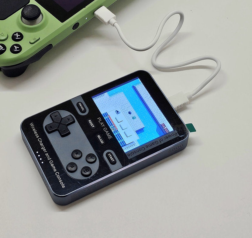 Charger And Handheld Game Console 2 in 1