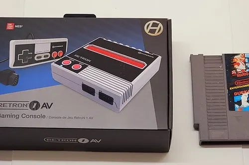 Hyperkin RetroN 1 AV Gaming Console for NES (Gray) - NES With Game