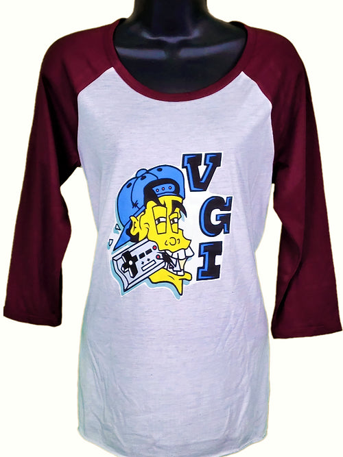 VG Intertainmet Retro Style long sleeve T-Shirt